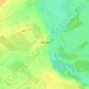 Топографічна карта Обтове, висота, рельєф