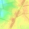 Топографічна карта Куцівка, висота, рельєф