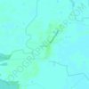 Топографічна карта Лахвичі, висота, рельєф