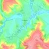 Топографічна карта Лисянка, висота, рельєф