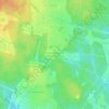 Топографічна карта посёлок Дедовской школы-интерната, висота, рельєф