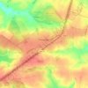 Топографічна карта Глазунівка, висота, рельєф