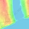 Топографічна карта Вапнярка, висота, рельєф