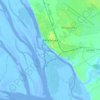 Топографічна карта Ахтубінськ, висота, рельєф