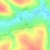 Топографічна карта Роздори, висота, рельєф