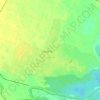 Топографічна карта Завалля, висота, рельєф